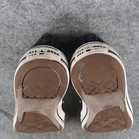 Converse Shoes Mens 11 Sneakers Casual Chuck Taylor All Star Low Black Canvas - Picture 15 of 16